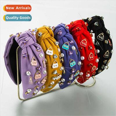 Hair bands fashion Valentine Day baroque pearl headbands all