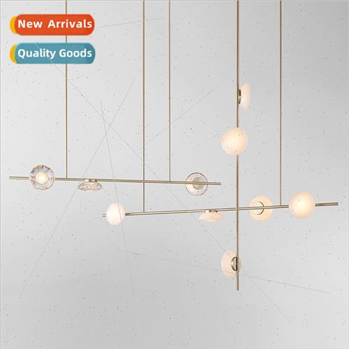 modern dining room glass three pendant lamp Scandinavian min