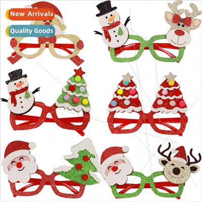 Christmas decorations cartoon antlers glasses  children adul