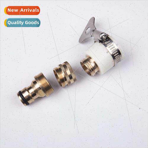 Counter basin faucet joint set car wash water gun hose coppe