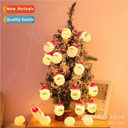 New Santa Claus Decoration LED String ghts Room Window Shop