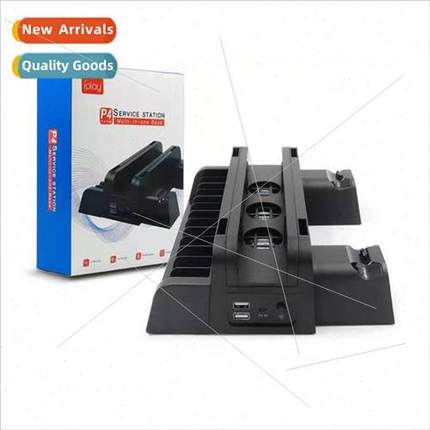 PS4/SLIM/PRO 3-in-1 Multifunctional Cooling Dock Cooling Fan