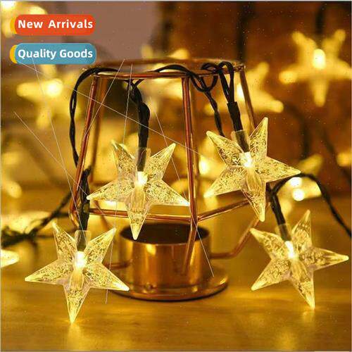 New led solar bubble star light string bubble ball outdoor w