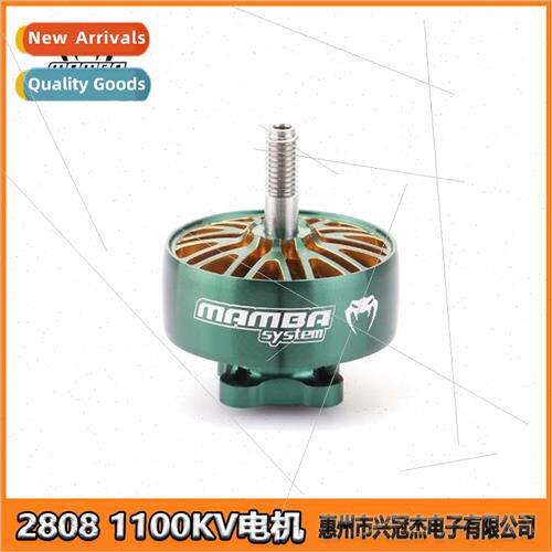 MAMBA TOKA 2808 1100KV Brushless Motor Green & Gold Edion 7-