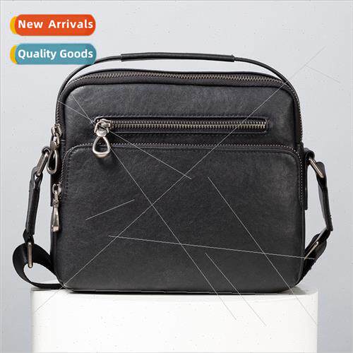 New leather men crossbody bag nd casual shoulder bag messeng