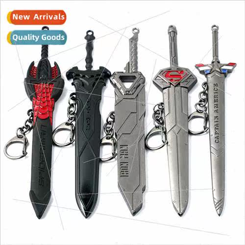 Captain America Iron Man Superman Batman Spider-Man alloy we