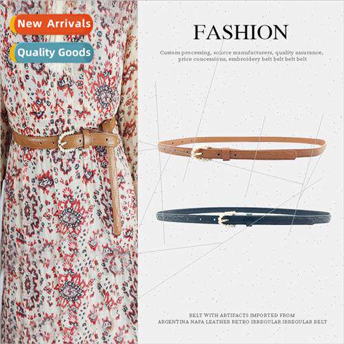 Belt women head layer belt pin buckle fashion hundred skirt