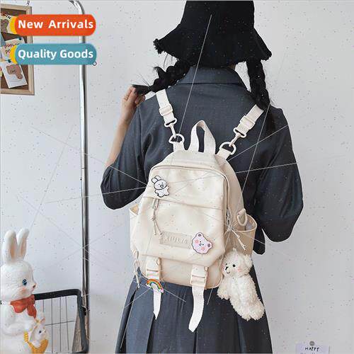 ins canvas bag chic teenage girl shoulder crossbody bag stud