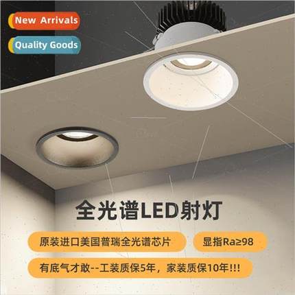 Full spectrum recessed living room small hill spotlight wall