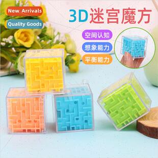 3.5CM three-dimensional Rubik Cube rotating bead maze six-si