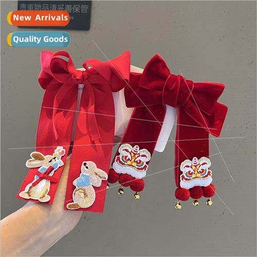 tide wake up lion princess big bow hair accessories New Year