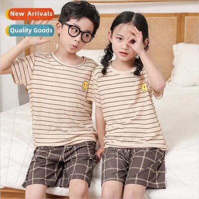 Children ice short-sleeved set small medium-sized children i