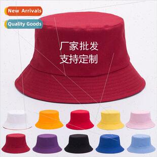 New advertising cap cotton double-sided adult fisherman hat