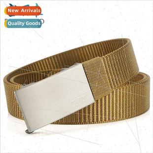 buckle nylon leisure TUSHI versatile automatic belt jean new