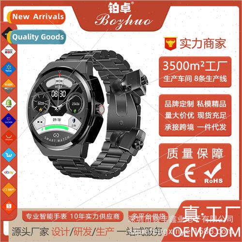 JM08 headset watch smart steel band 2-in-1 sleep alarm clock