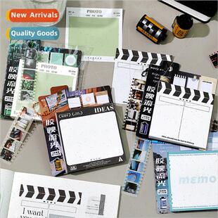 适用 sticky notes Gum reflection flow of light series retro