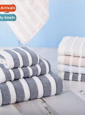 Cotton square towel soft towel bath towel embroidery labelin