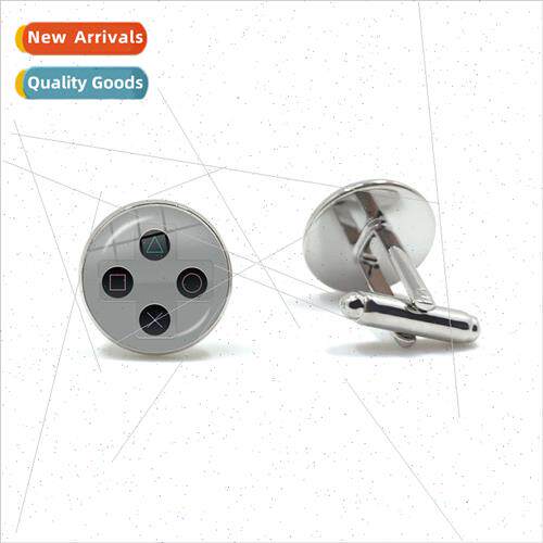 Retro Gaming Xbox Controller Art Pattern Cufflinks New Men S