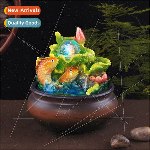ving room office desktop ornament feng shui ball fountain de