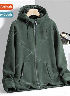 Fleece jacket jacket shaking grain fleece fall winter men pa