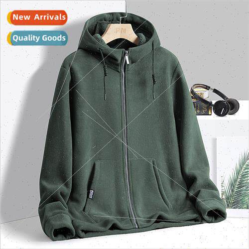 Fleece jacket jacket shaking grain fleece fall winter men pa