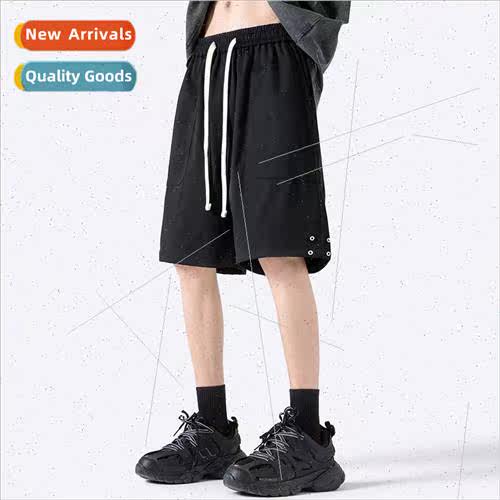 Summer thin casual shorts men tide loose straight sports pan