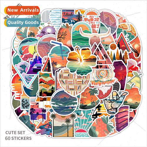 50 new outdoor camping personaly creative graffi stickers de