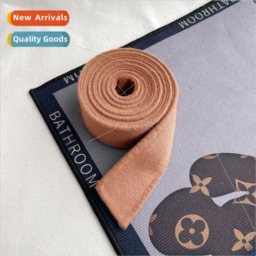 Reversible wool tweed coat belt Concealed sewing winter twee