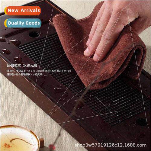 Absorbent tea towel kung fu tea thickened a wipe clean soft