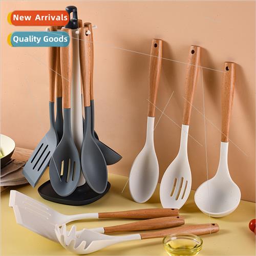 licone spatula set -stick silicone cookware high temperature