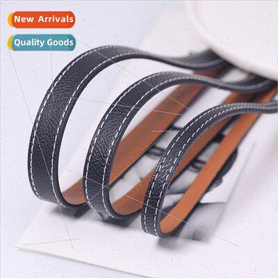 diy handmade leather rope car line two-color compression str