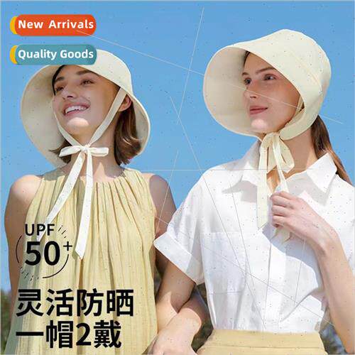 fluttering band sun hat fisherman hat female UV sun hat outd