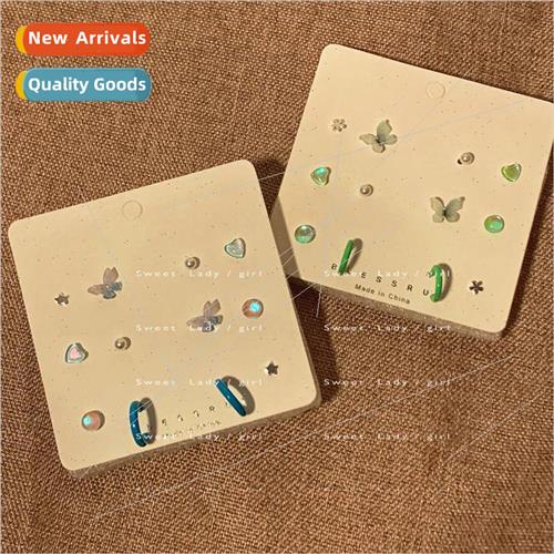 2022 Mori spring summer colorful butterfly earrings set smal