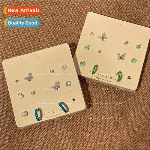 2022 Mori spring summer colorful butterfly earrings set smal