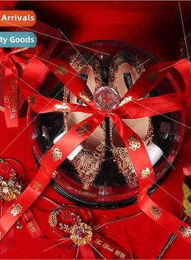 Wedding celebrations supplies ring wedding hidden shoe box w