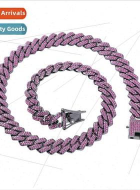 Europe hip-hop full diamond diamond double rows diamonds sma