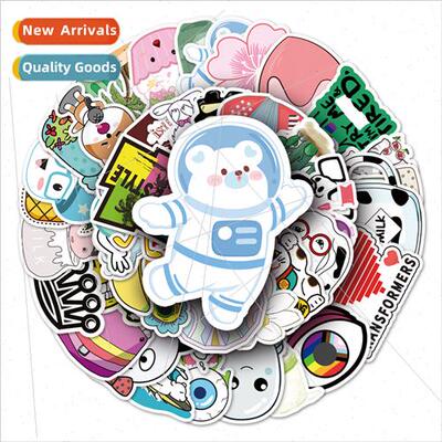 50 VSCO cartoon graffiti stickers luggage laptop piano water