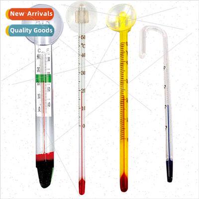 Fish tank water thermometer ornamental fish aquarium glass t