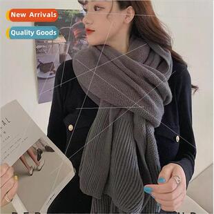 Scarf female winter section students Korean  of the thickene