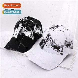 brim hat baseball sun trips outdoor extended men cap dye Tie