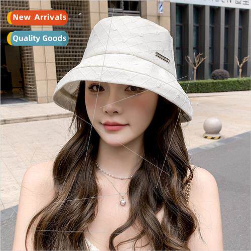 2023 new female sun hat iron label fisherman hat basin hat s