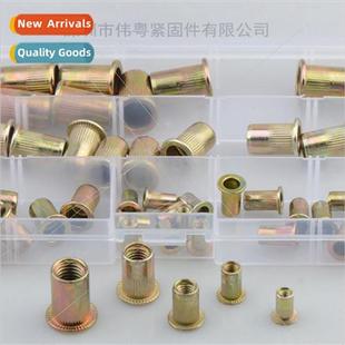 Zinc M10 50pcs Plated Head Flat Vertical Color