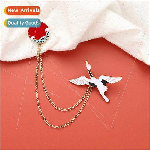 Creative cartoon animals alloy oil drop brooch creative pers