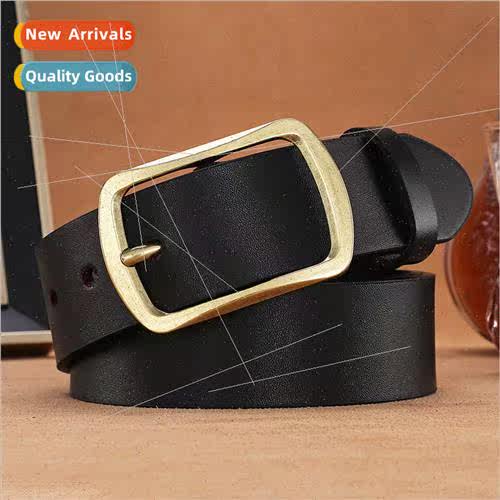 Men pin buckle belt men belt in young retro pants belt