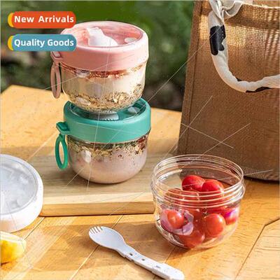 Oatmeal Cup Portable Yogurt Bowl d SpoonBreakfast Bowl Yogur