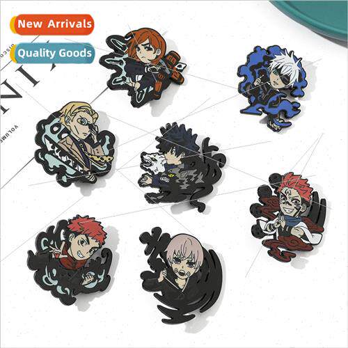 Anime cartoon  spell back to war badge five stripes goku tig