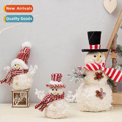 Plant Christmas Snowman Doll Creative Christmas Decorations