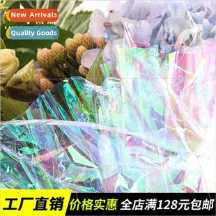 Wrapping rainbow Paper film cellophane Illusion Flower