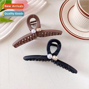 head shark clip Frosted grab back large fem temperament