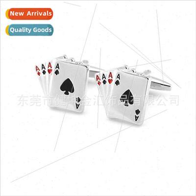 4A Poker Cufflinks Men French Cufflinks Buttons cufflinks Dr